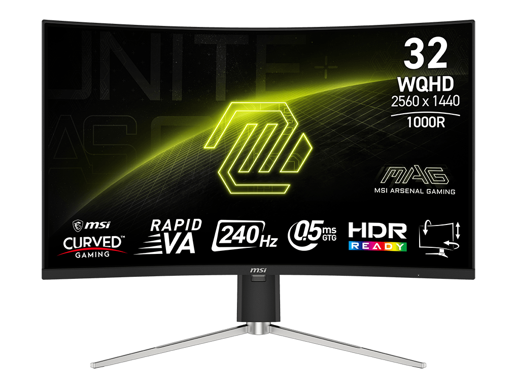 MSI MAG 325CQRXF E2 32″ QHD 240Hz VA — 1
