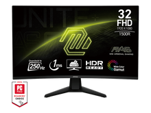 MSI MAG 32C6X 32″ FHD 250Hz VA — 1