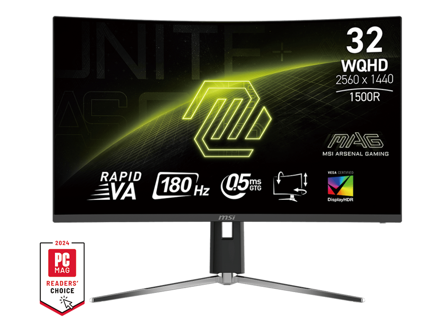 MSI MAG 32CQ6PF 32″ QHD 180Hz VA
