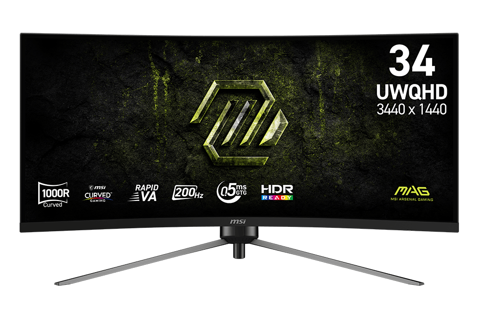MSI MAG 345CQRF E20 34″ UWQHD 200Hz VA — 1