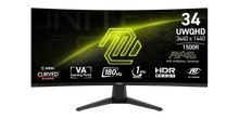 MSI MAG 346CQ 34″ UWQHD 180Hz VA — 1