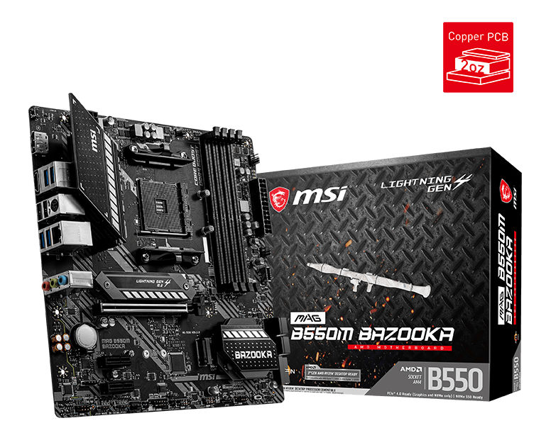 MSI MAG B550M BAZOOKA — 1