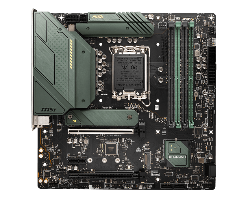 MSI MAG B660M BAZOOKA DDR4 — 1