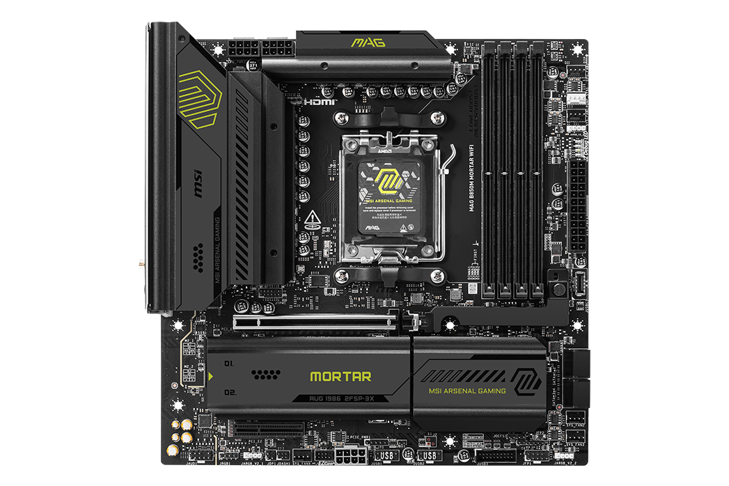 MSI MAG B850M MORTAR WIFI — 1