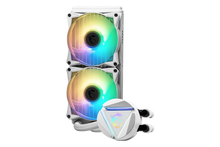 MSI MAG CoreLiquid 240R V2 AIO Liquid Cooler White — 5