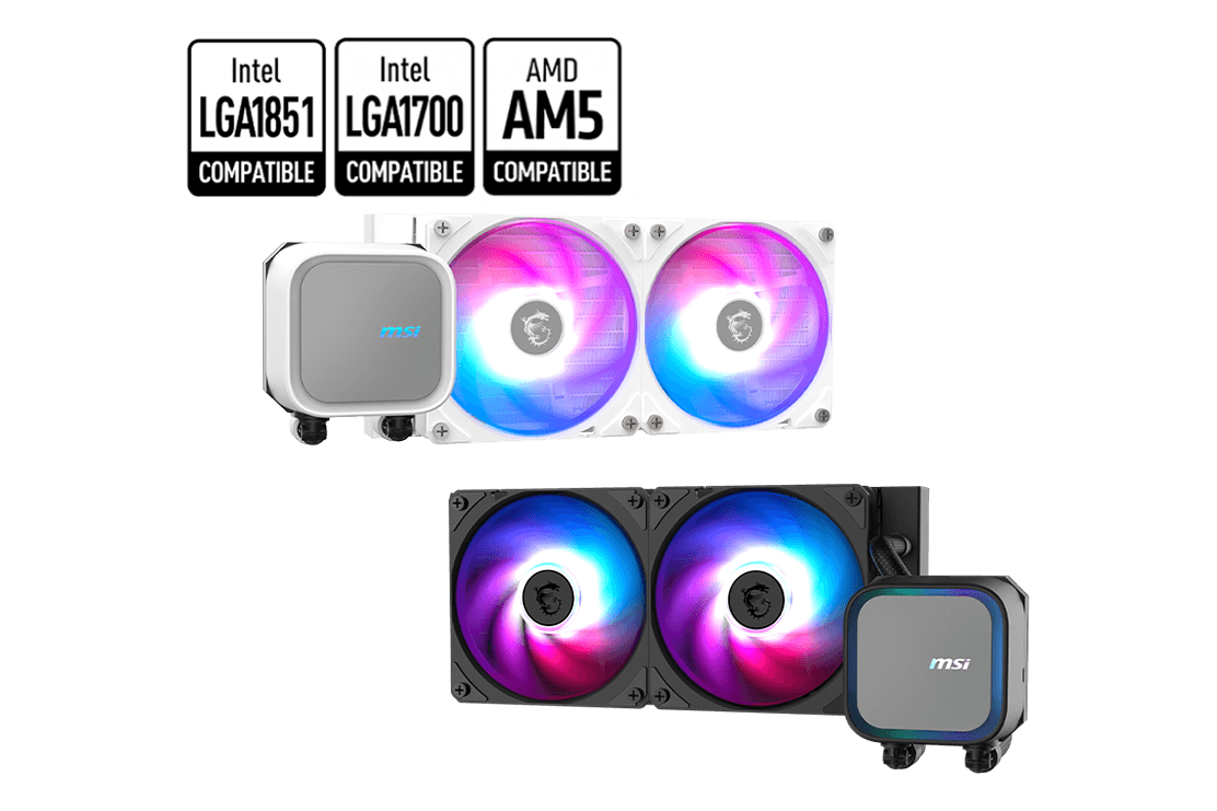 MSI MAG CoreLiquid A13 240 AIO Liquid Cooler — 1