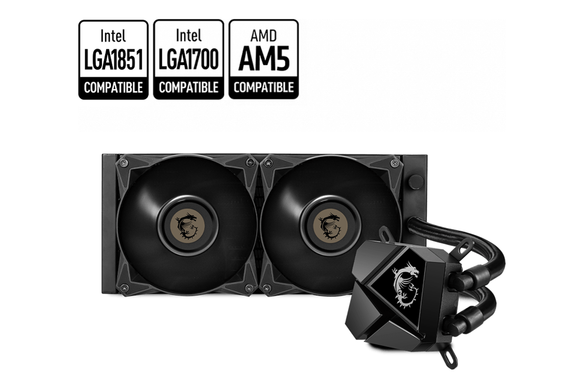 MSI MAG CoreLiquid P240 AIO Liquid Cooler — 1