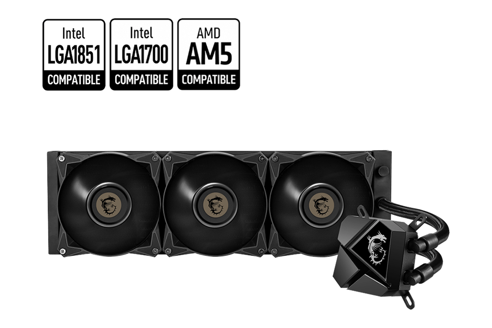 MSI MAG CoreLiquid P360 AIO Liquid Cooler — 1