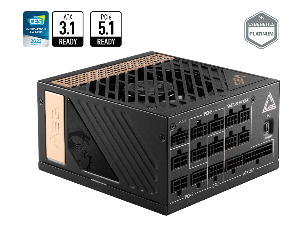MSI MEG 1300W 80+ Platinum — 1