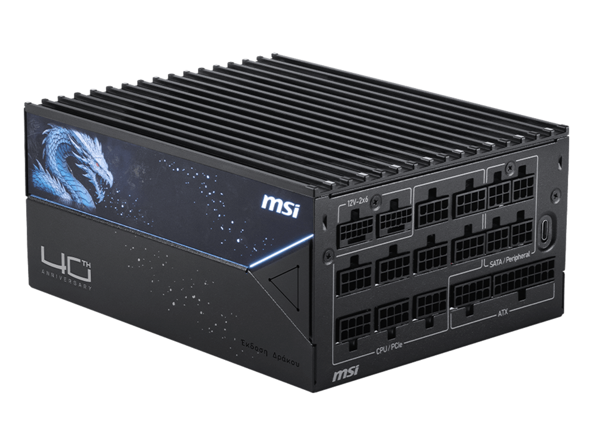MSI MEG 1600W 80+ Titanium DRACO EPIC EDITION — 1
