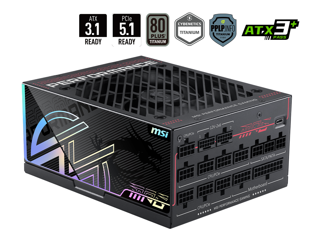MSI MPG 1300W 80+ Titanium — 1