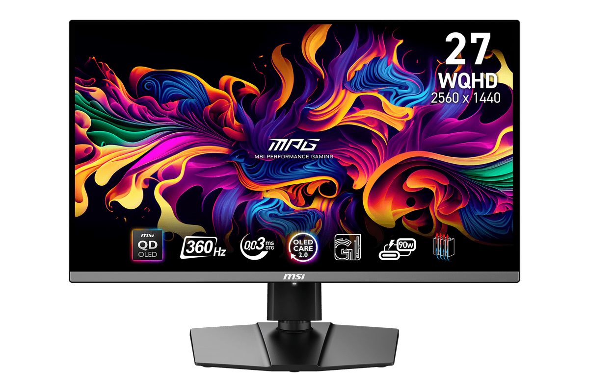 MSI MPG 271QRX QD-OLED 27″ QHD 360Hz — 1