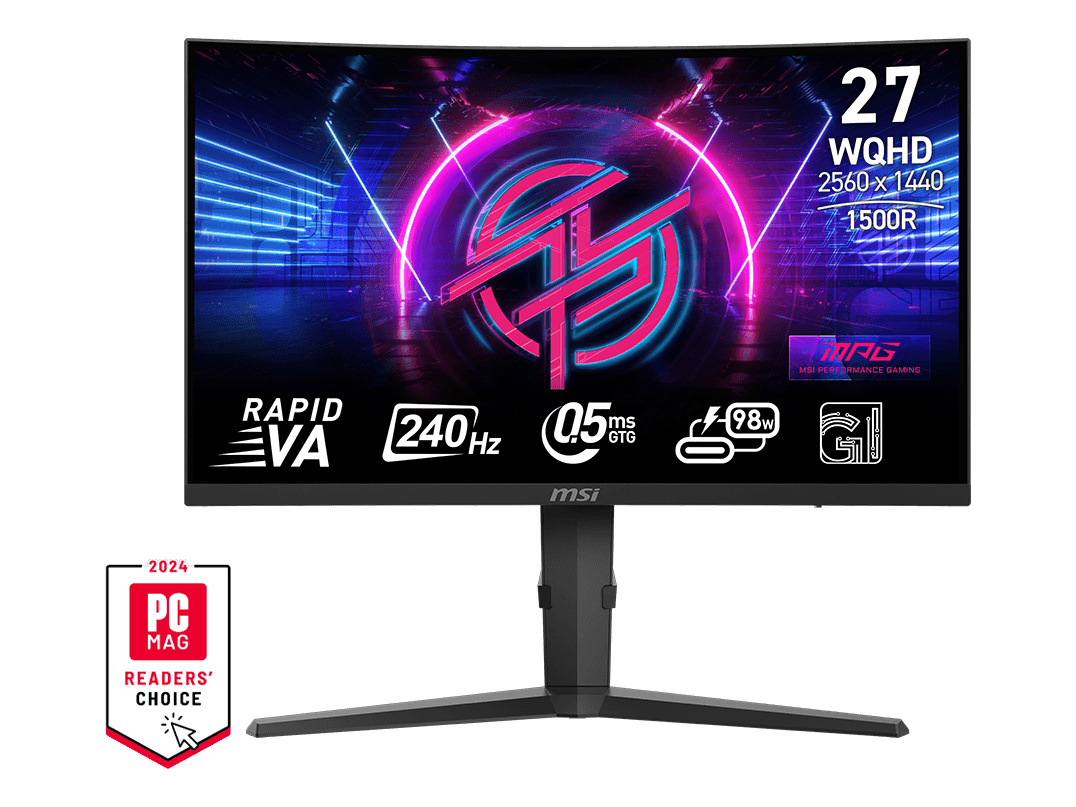 MSI MPG 275CQRXF 27″ QHD 240Hz VA — 1