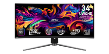 MSI MPG 341CQPX QD-OLED 34″ UWQHD 240Hz — 1