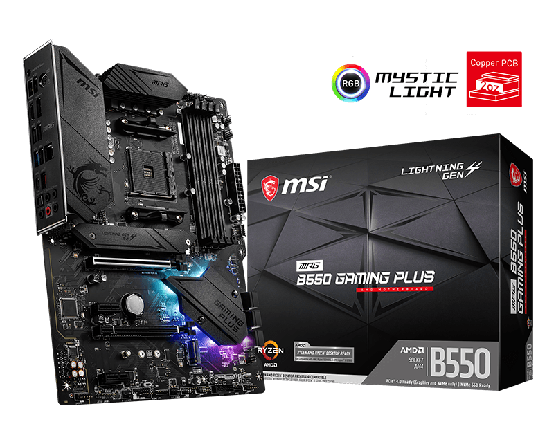 MSI MPG B550 GAMING PLUS — 1