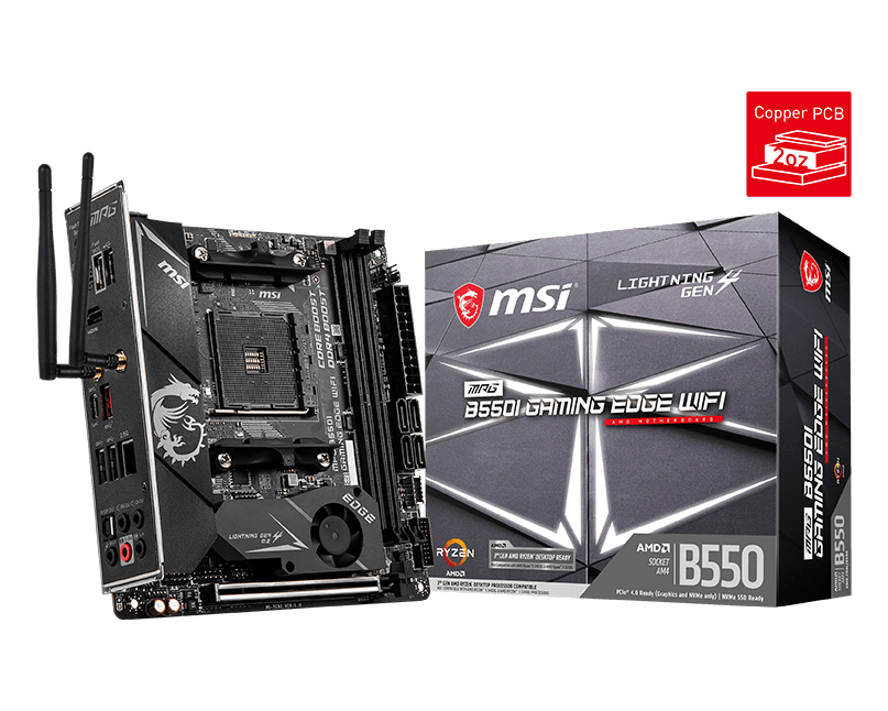 MSI MPG B550I GAMING EDGE WIFI — 1