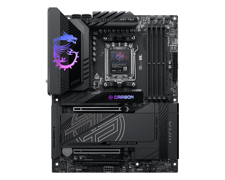 MSI MPG X870E CARBON MAX WIFI — 1