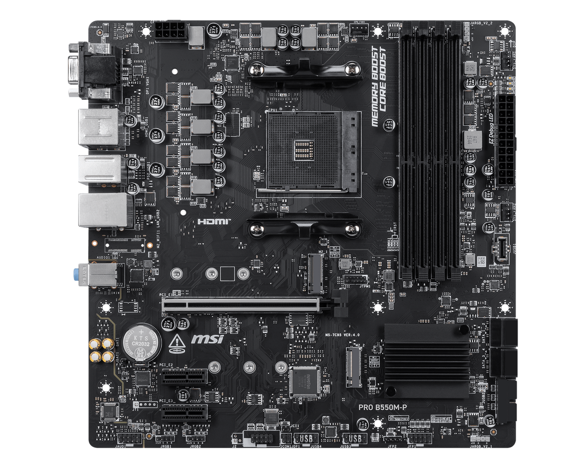 MSI PRO B550M-P — 1