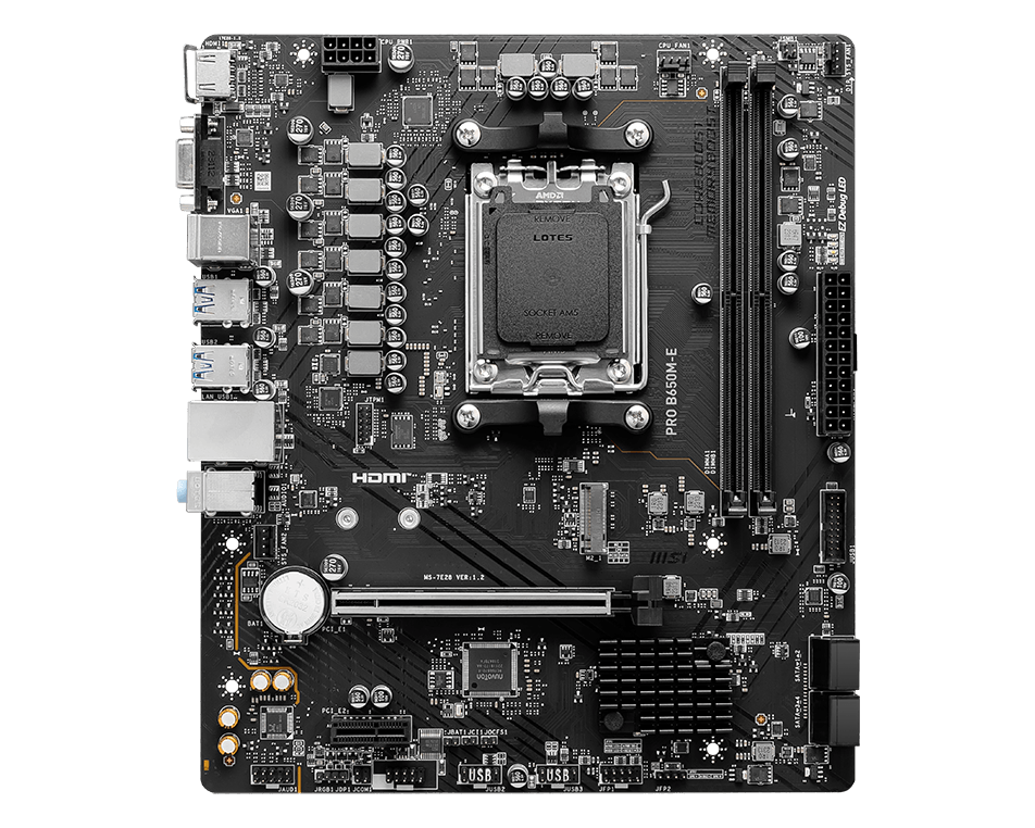 MSI PRO B650M-E — 1