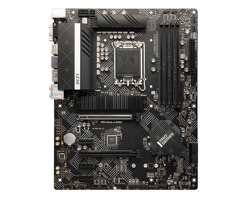 MSI PRO B660-A DDR4 — 1