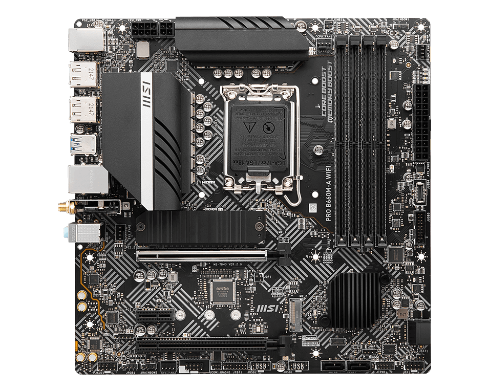 MSI PRO B660M-A WIFI — 1