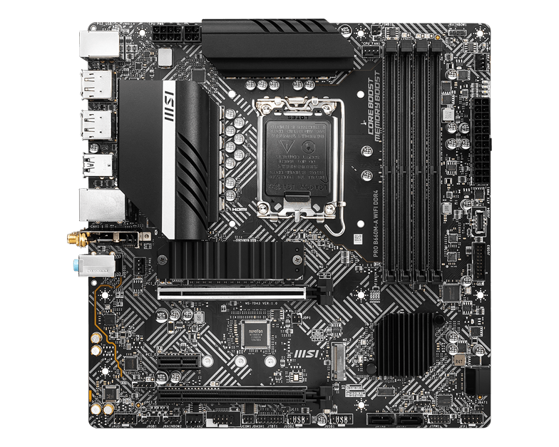 MSI PRO B660M-A WIFI DDR4 — 1