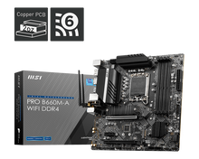 MSI PRO B660M-A WIFI DDR4 — 2