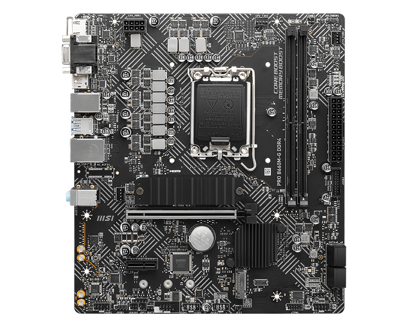 MSI PRO B660M-G DDR4 — 1