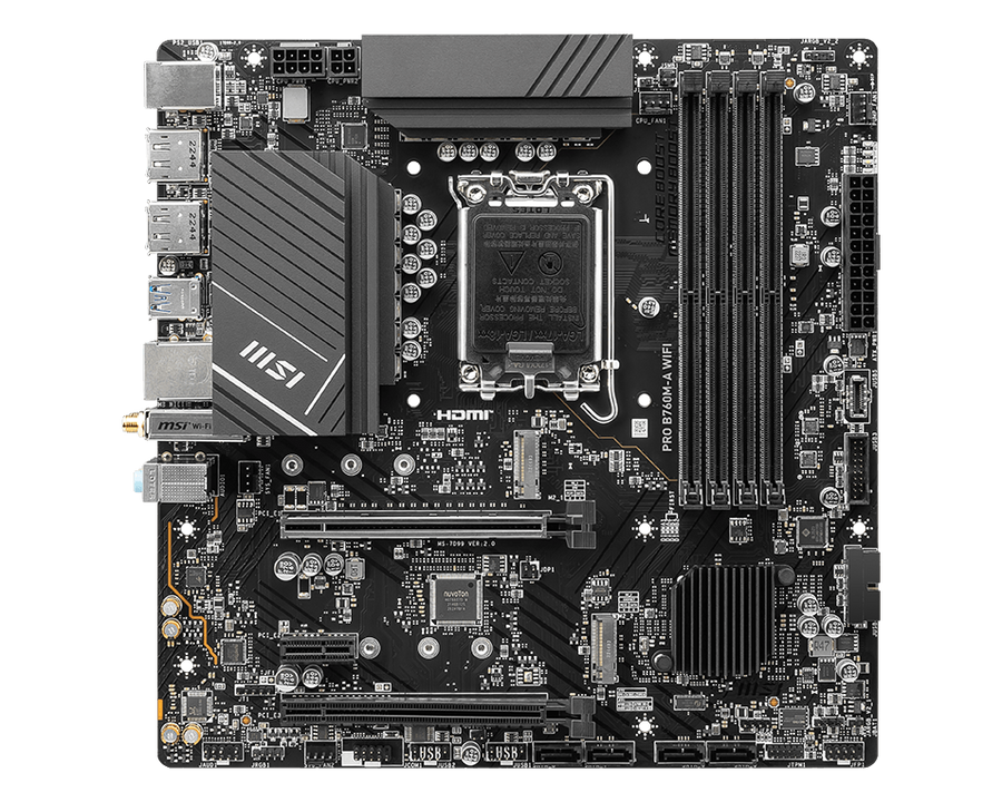 MSI PRO B760M-A WIFI — 1