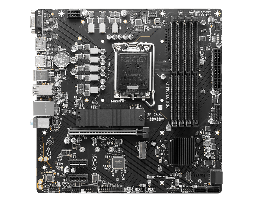 MSI PRO B760M-P — 1
