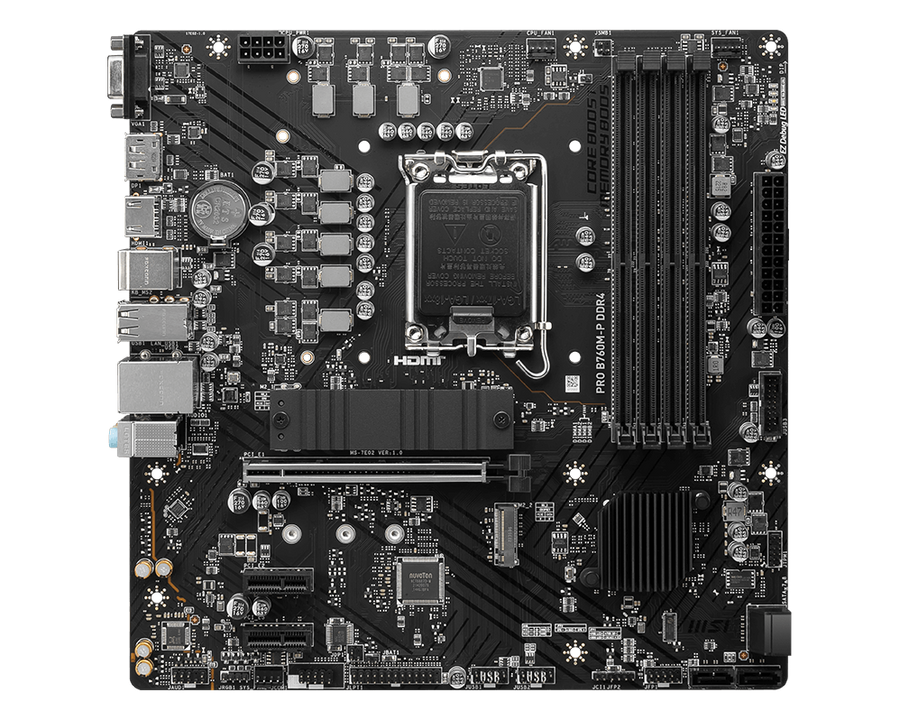 MSI PRO B760M-P DDR4 — 1