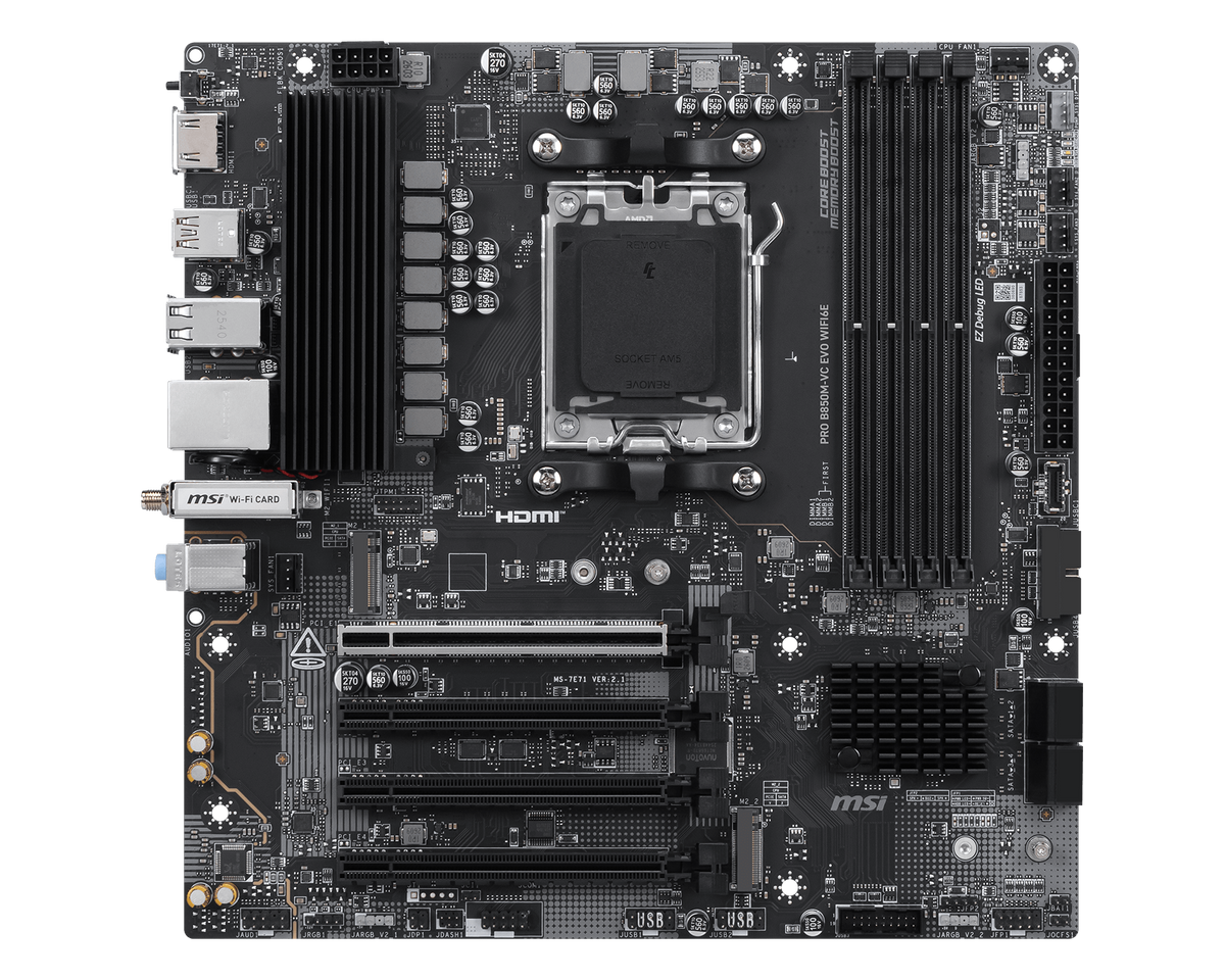 MSI PRO B850M VC EVO WIFI6E — 1