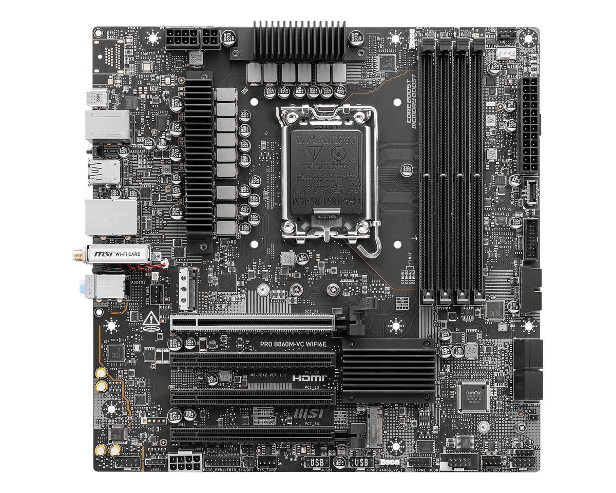 MSI PRO B860M VC WIFI6E — 1