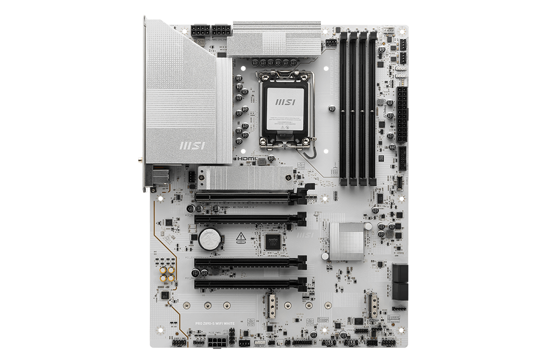 MSI PRO Z890-S WIFI WHITE — 1