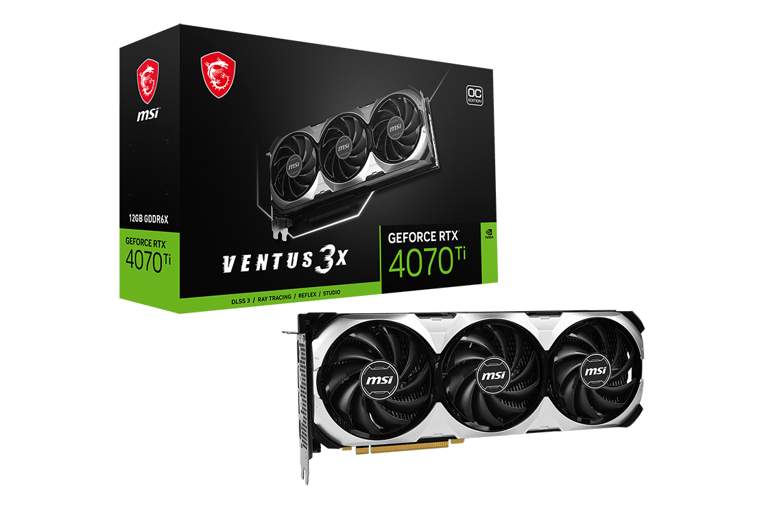 MSI VENTUS 3X RTX 4070 Ti 12GB OC — 1