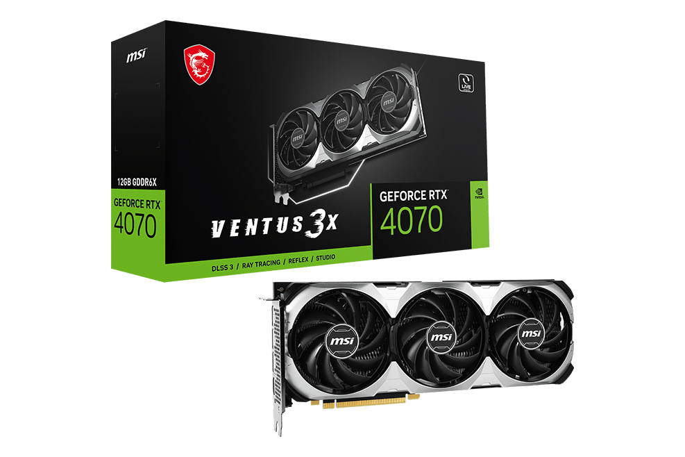 MSI VENTUS 3X RTX 4070 12GB — 1