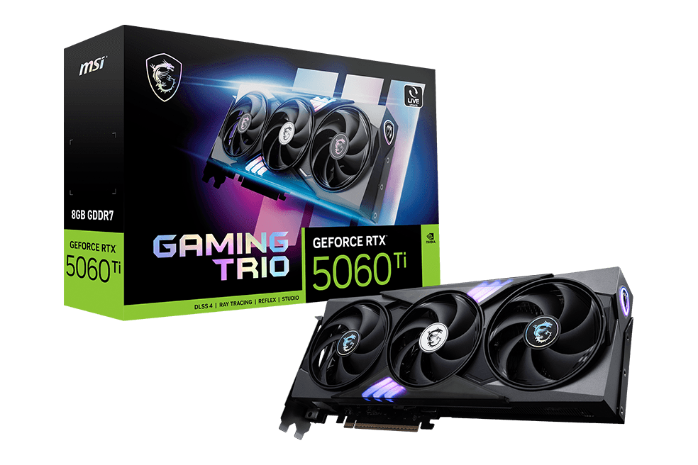 MSI GAMING TRIO RTX 5060 Ti 8GB — 1