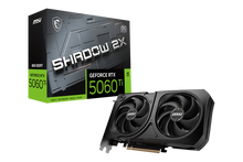 MSI SHADOW 2X RTX 5060 Ti 8GB OC PLUS — 5
