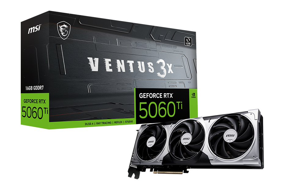 MSI VENTUS 3X RTX 5060 Ti 16GB — 1