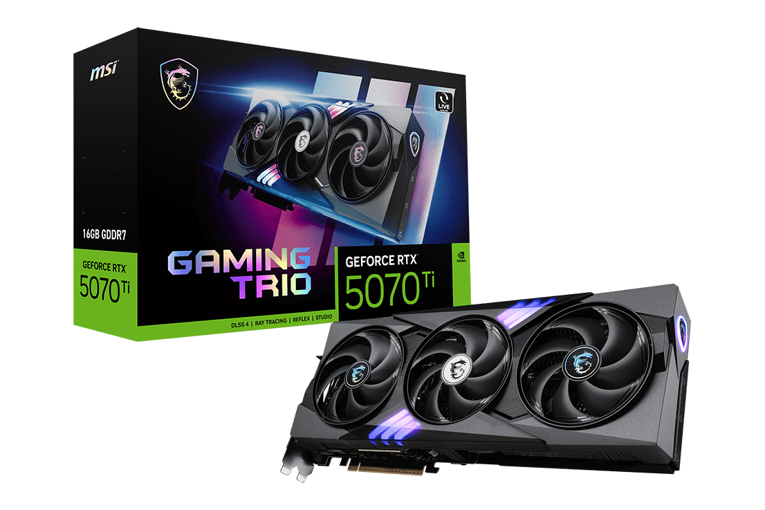 MSI GAMING TRIO RTX 5070 Ti 16GB — 1