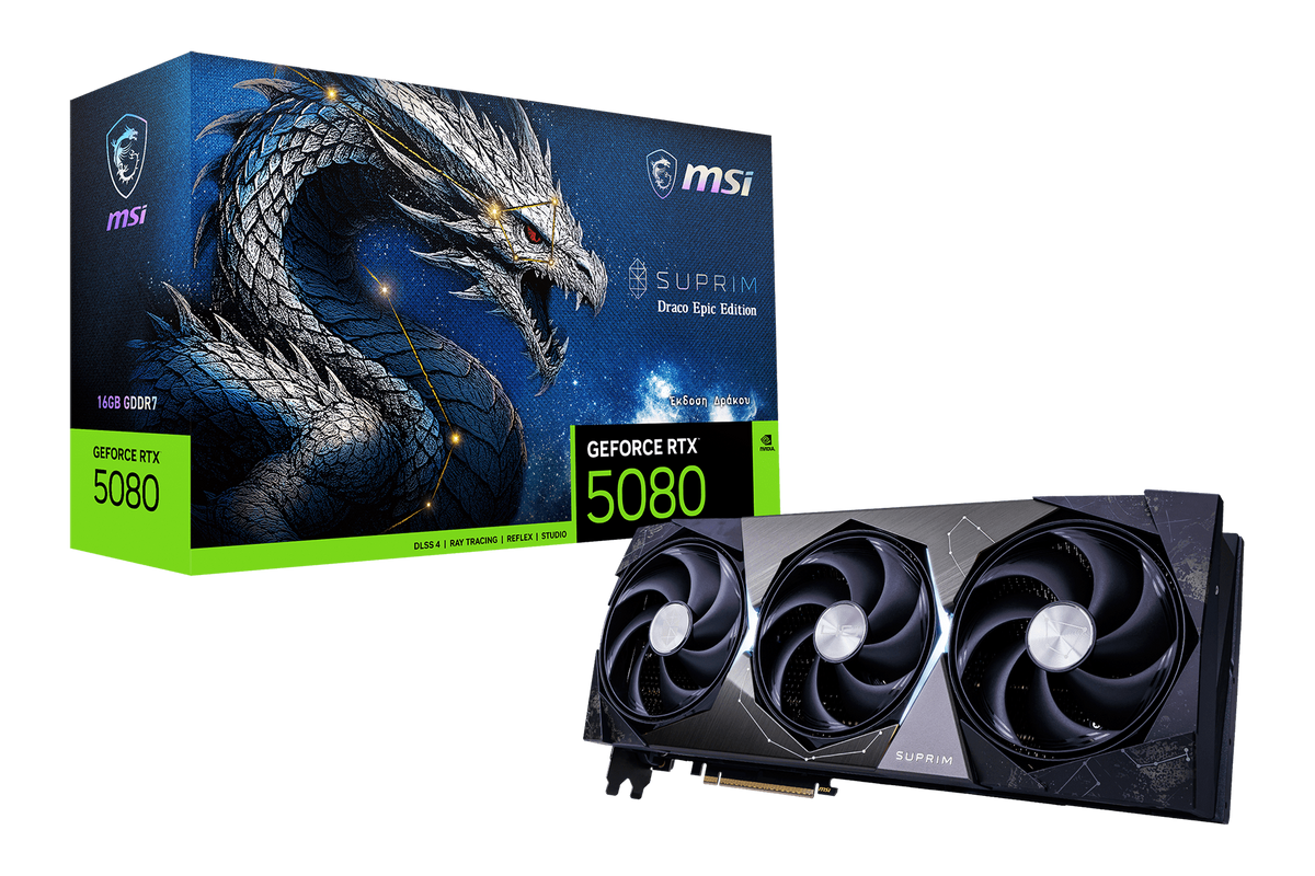 MSI SUPRIM RTX 5080 16GB — 1