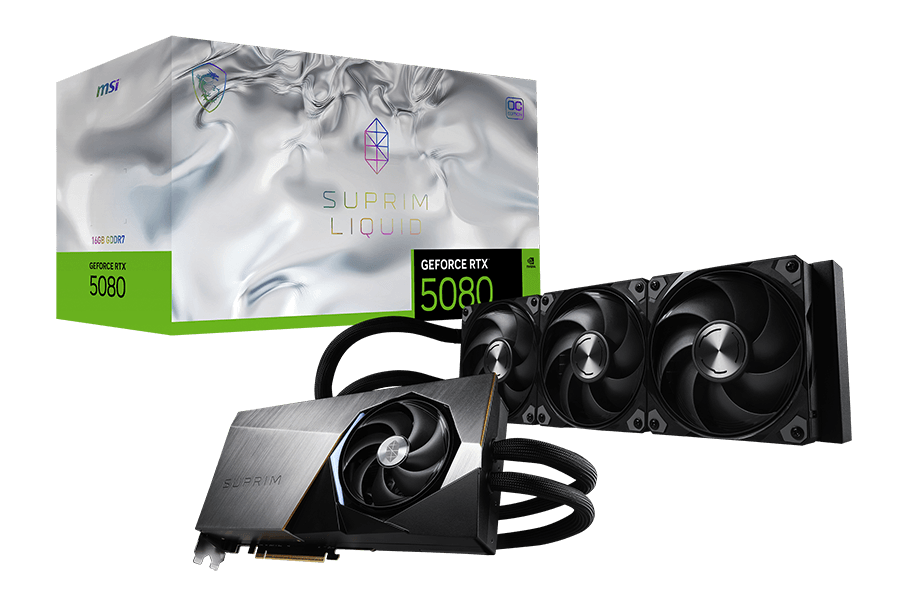 MSI SUPRIM RTX 5080 OC 16GB — 1