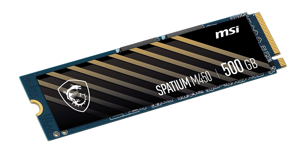 MSI SPATIUM M450 500GB PCIe 4.0 NVMe — 1