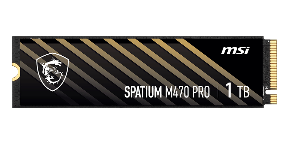 MSI SPATIUM M470 PRO 1TB PCIe 4.0 NVMe — 1