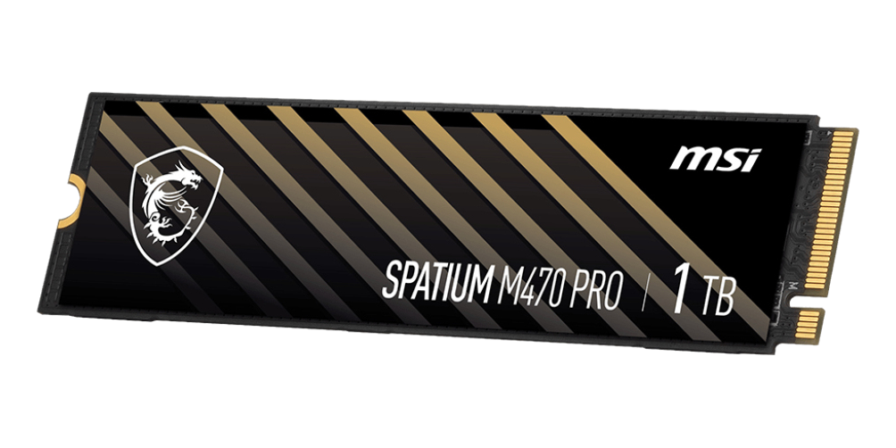 MSI SPATIUM M470 PRO 1TB PCIe 4.0 NVMe — 2