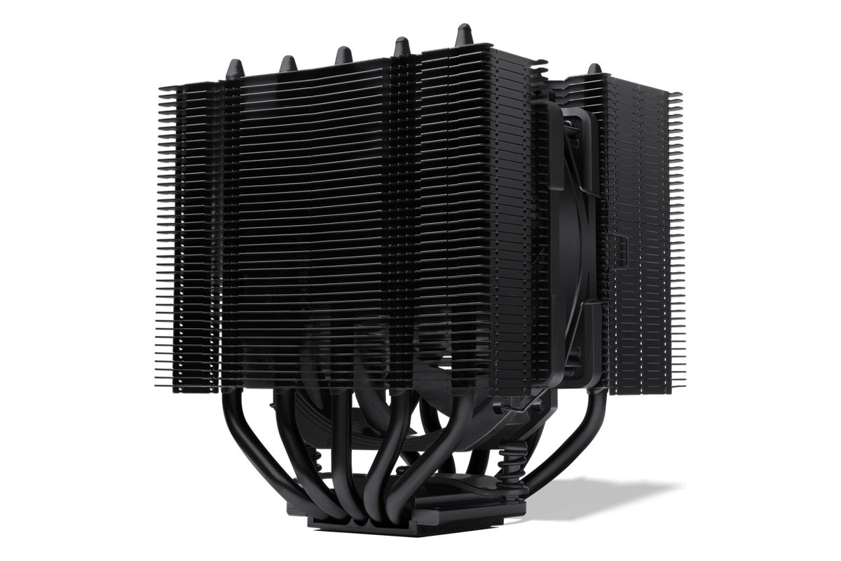 Noctua NH-D12L chromax.black Air Cooler — 1