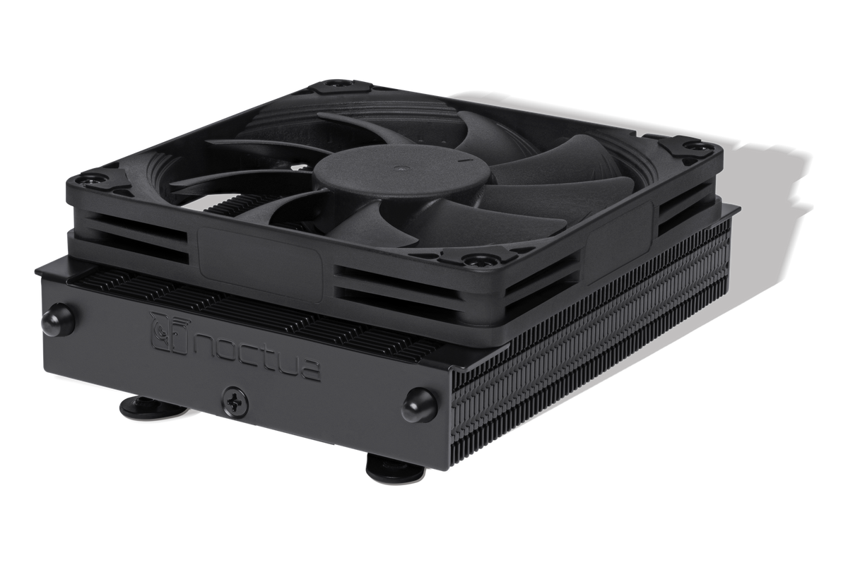Noctua NH-L9a AM4 chromax.black Low Profile Air Cooler — 1