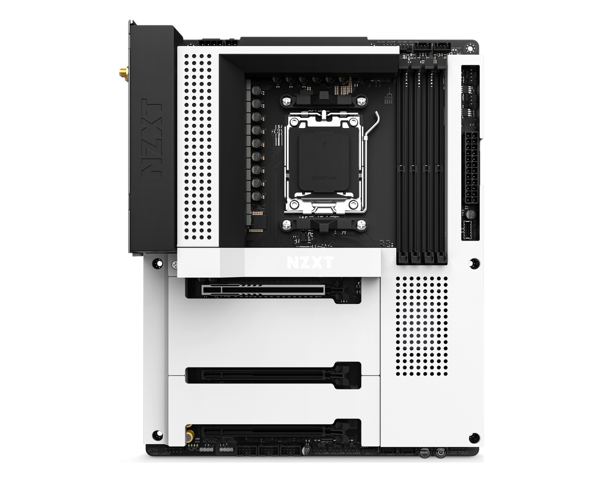 NZXT N7 B650E White — 1