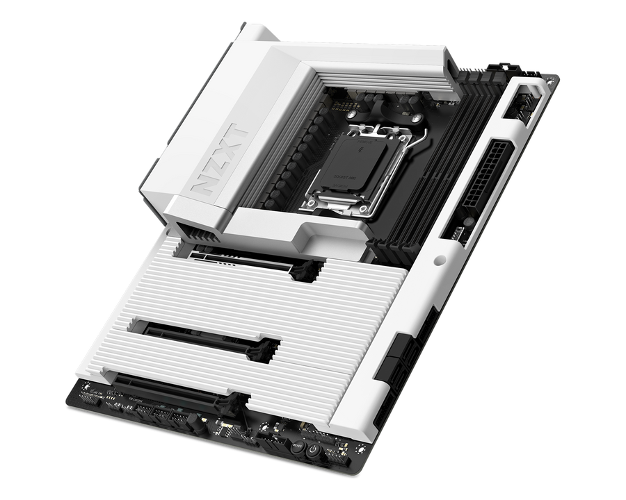 NZXT N7 B850 White — 1