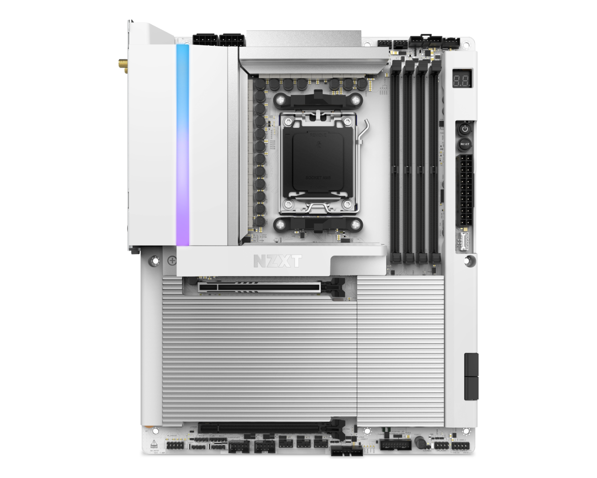 NZXT N9 X870E White — 1